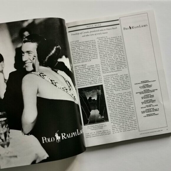 Winter 1987 City & Country Home Magazine Canadian Lifestyle Interior Design Arch - Picture 3 of 6